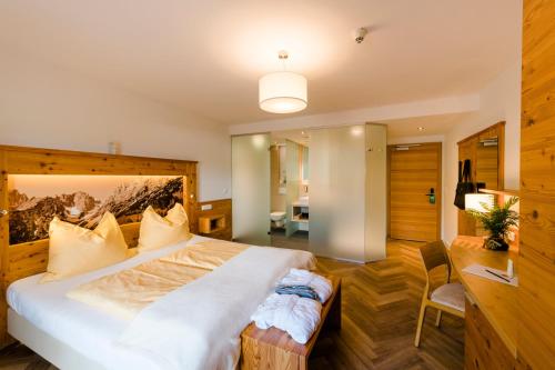 Cama o camas de una habitación en Beim Hochfilzer Superior 4 Sterne