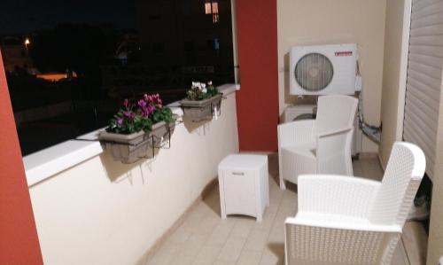 Posezení v ubytování Little house