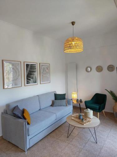 Mati- Cozy apartment- Close to the beach of Almyrida with a shared Pool