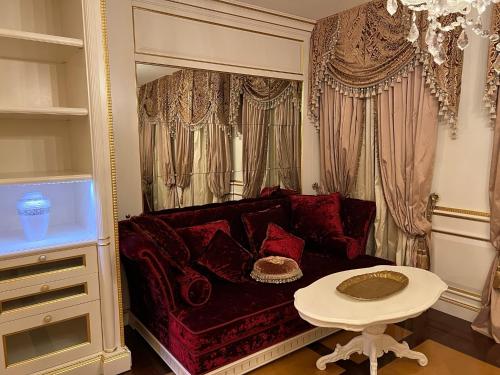 Posezení v ubytování Hotel Villa Pigalle