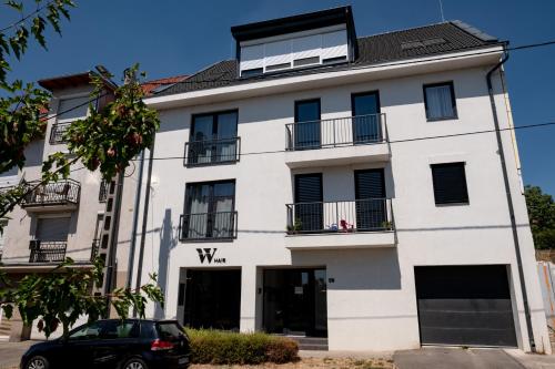 Budova, kde se apartmán nachází