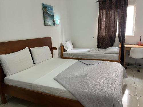 Ένα ή περισσότερα κρεβάτια σε δωμάτιο στο Paradise Agua Leve Residential