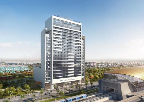 Luxury Escapes - Cozy Studio In front of Metro Stn - Access to Gym & Pool - Aura Azizi