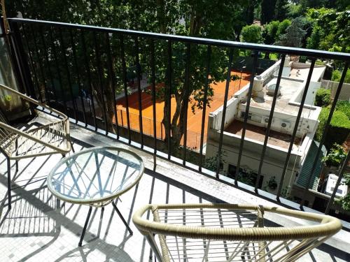 En balkon eller terrasse på Dorado
