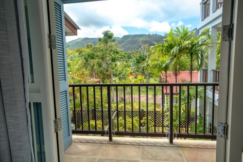 a view from the balcony of a house at P146A13 - Eden Island Self Catering Apartment Self Check In in Eden Island