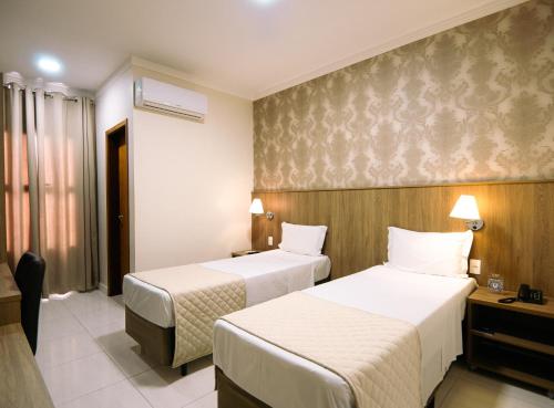 Katil atau katil-katil dalam bilik di Hotel Alji Salto
