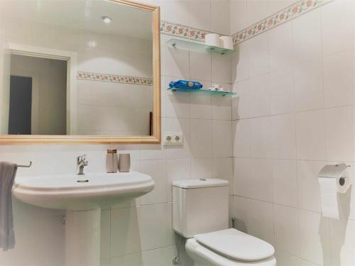 Koupelna v ubytování Apartamento Ayla Camino de Santiago