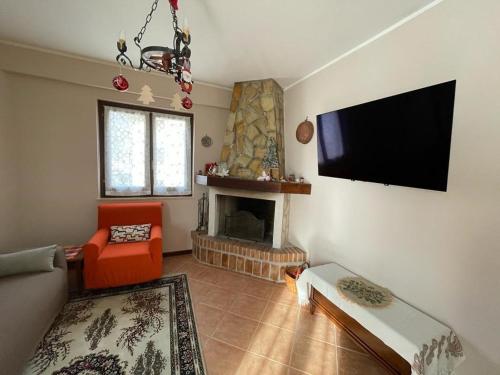 TV a/nebo společenská místnost v ubytování Dreamy home