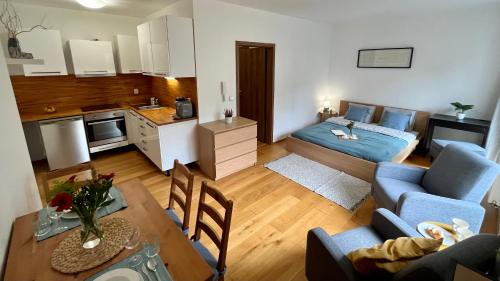 The apartment close to the city center and O2 arena