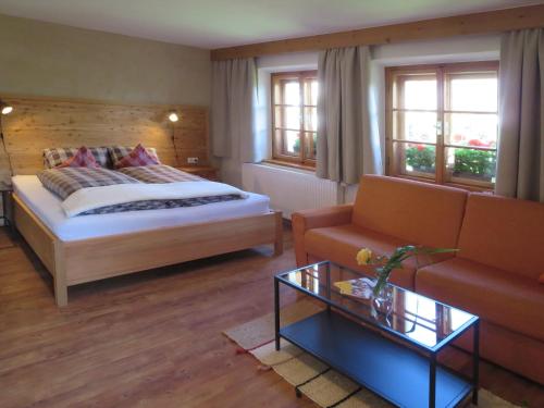 Posteľ alebo postele v izbe v ubytovaní Lili's Appartements