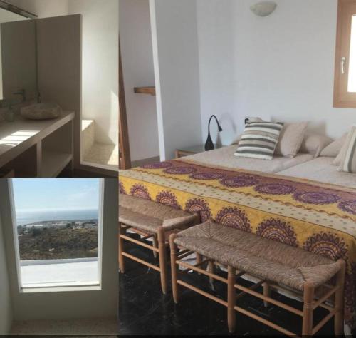 Ένα ή περισσότερα κρεβάτια σε δωμάτιο στο CASABAH bed & breakfast