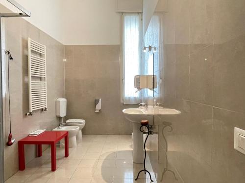 Koupelna v ubytování Alle Torri