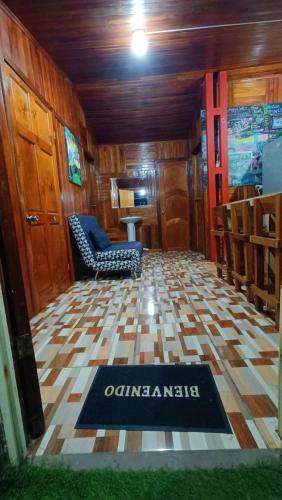 Posezení v ubytování Monteverde Monkey Hostel