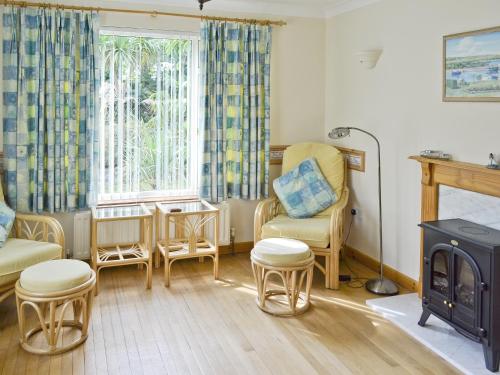 Χώρος καθιστικού στο Trelawn