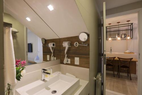 Koupelna v ubytování Apto Hotel Carpe Diem