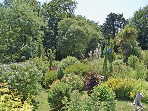 een tuin gevuld met veel verschillende soorten planten bij Channel View in Niton