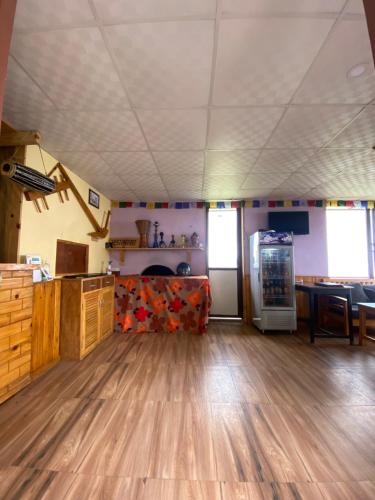 Kuchyň nebo kuchyňský kout v ubytování Gombo Hideaway