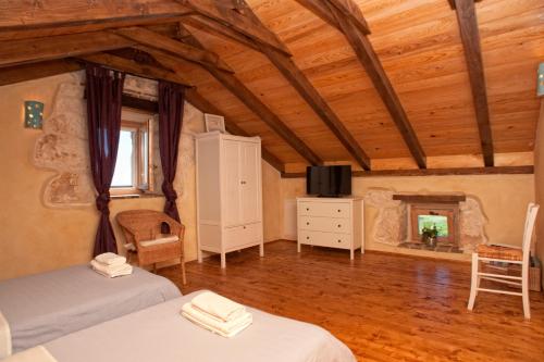 Posteľ alebo postele v izbe v ubytovaní Villa Lauriana