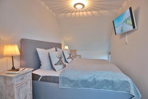 Postel nebo postele na pokoji v ubytování Haus am Seehof 6 Seehof