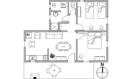 La maison sous les chenes