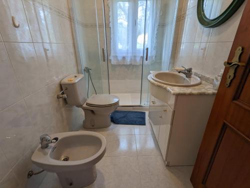 Koupelna v ubytování Casal Monte Rosa