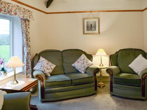 A seating area at Ash Cottage