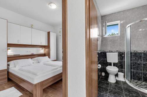 Koupelna v ubytování Villa Natura Makarska