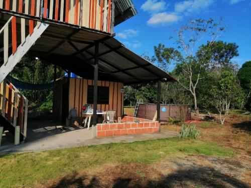 Κήπος έξω από το FINCA AGROTURISTICA VILLA MANE