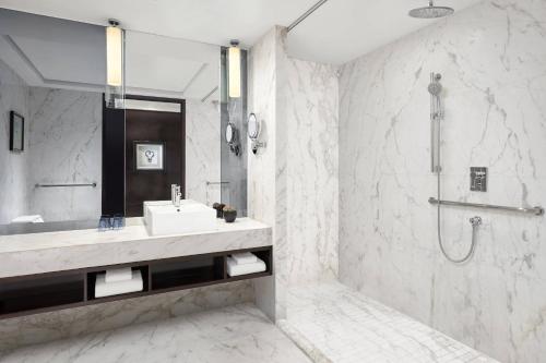 Koupelna v ubytování Zhuzhou Marriott Hotel