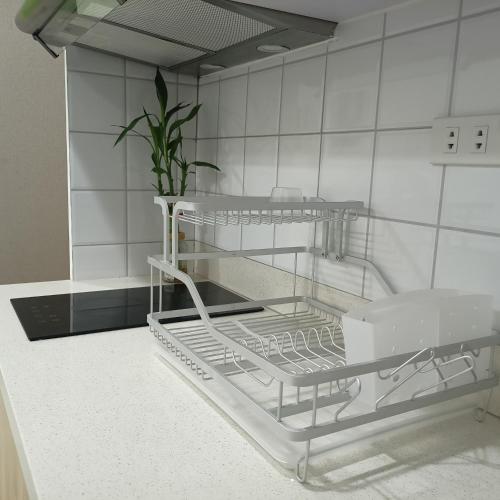 a rendering of a hospital room with a hospital bed at Prima at Primavera City, CDO in Cagayan de Oro