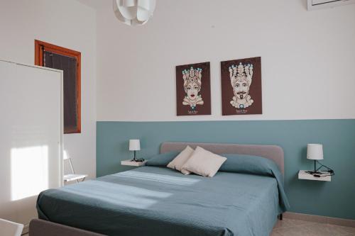 Postel nebo postele na pokoji v ubytování Casa Makira