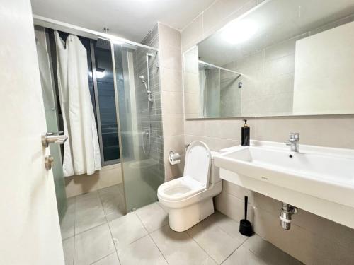 Koupelna v ubytování Teega Suites Studio by Luxecocoo CK Puteri Harbour