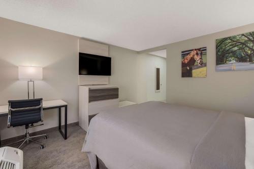Телевизор и/или развлекательный центр в Quality Inn & Suites Aiken South