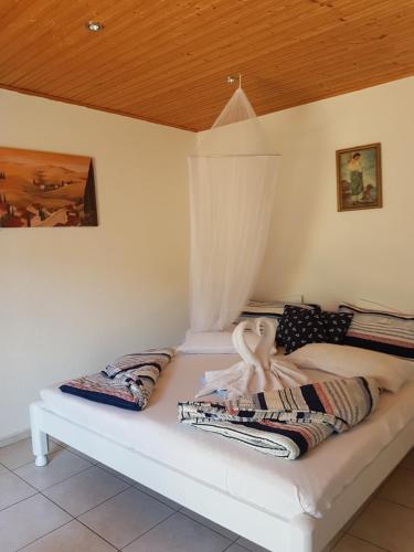 Posteľ alebo postele v izbe v ubytovaní Villa Behija Ferienwohnung 1 Cikvenica