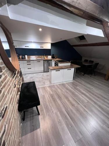 Χώρος καθιστικού στο Appartement Little Stuart