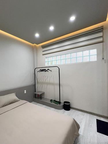 Lều Vịt Homestay Hải Phòngにあるベッド