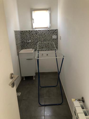 Koupelna v ubytování Casa Fin del Mundo