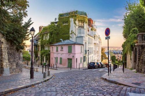 Rare appartement d'architecte en haut de Montmartre