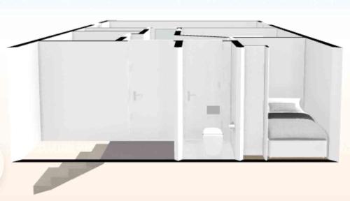 Floor plan ng TopSleep Apartment 26-3