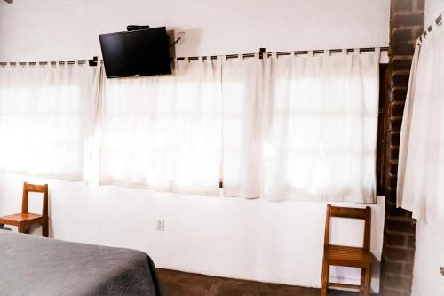 Postel nebo postele na pokoji v ubytování San Rafael
