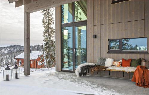 Cozy Home In Bø I Telemark With Sauna v zimě