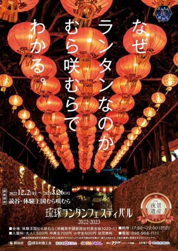 a bunch of red lanterns hanging from the ceiling at Hotel Murasakimura in Yomitan