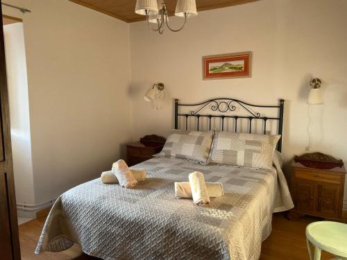 Postel nebo postele na pokoji v ubytování Casa de Labranza Naz