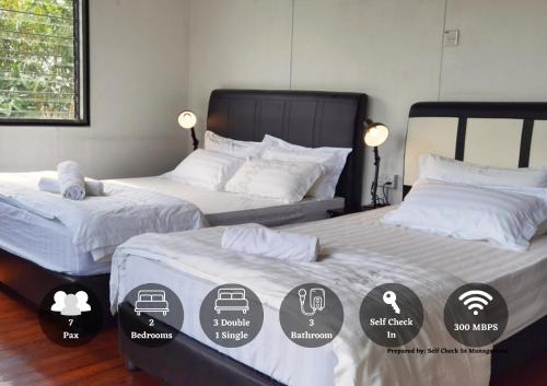 Zdjęcie z galerii obiektu Jalan Kuhara 300 mbps Detach Bungalow Family Fun BBQ Homestay w mieście Tawau