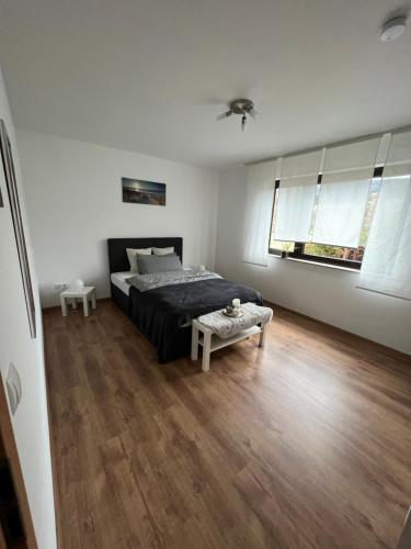 Postel nebo postele na pokoji v ubytování Ferienwohnung Eickwinkel