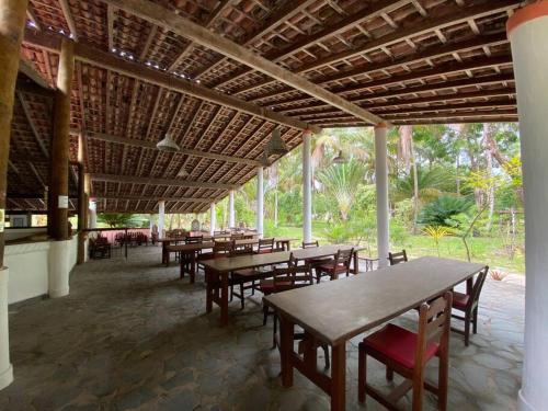 Εστιατόριο ή άλλο μέρος για φαγητό στο Casinha Jardim das Palmeiras