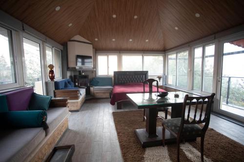 Χώρος καθιστικού στο Chill Inn By Hansa