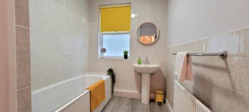Koupelna v ubytování Hartoft St - 2 bed near river