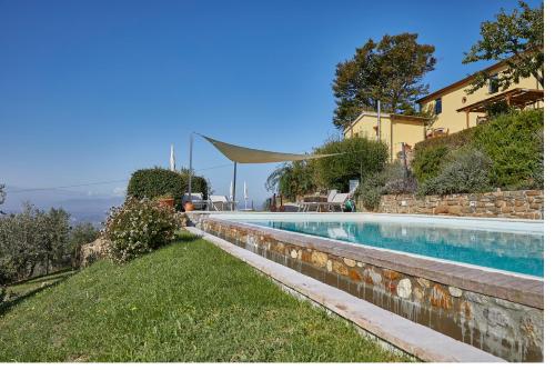 Swimmingpoolen hos eller tæt på Colle da Vinci