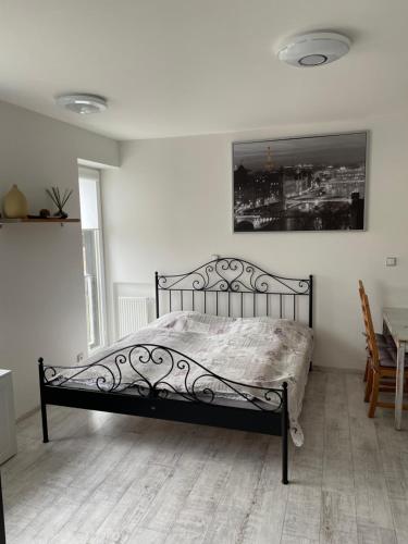 Postel nebo postele na pokoji v ubytování Apartmán Klínovec - Loučná pod Klínovcem 120-6